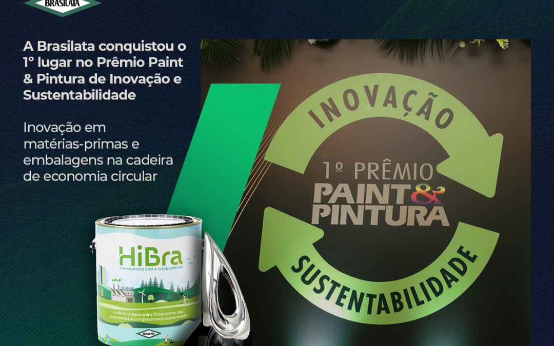 Conquistamos 1º lugar no Prêmio de Inovação e Sustentabilidade